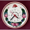 Fali tányér óra, emblémával Ø22 cm