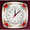 Szögletes tányér óra   Ø20 cm