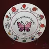 Porcelán tányér ovis jelekkel /9-12 jel/   Ø26 cm