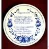 Tányér csemegés /Ø20 cm/   Nagyszüleimnek