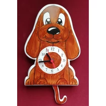 Kutya ingás óra sötétebb barna