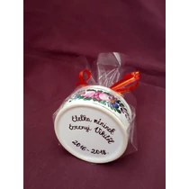 Kerek ékszertartó köszönőajándék tanárnéninek