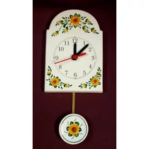 Ívelt tetejű retró ingás óra