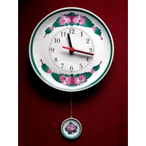 Tányér ingás óra  / Ø22 cm/