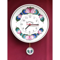 Tányér ingás óra  / Ø26 cm/