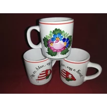 Hagyományos bögre emblémás 2,5 dl