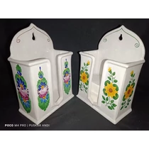 Kerámia papírzsebkendő tartó