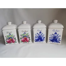 Nagy gombos  fűszertartó /15 cm magas/