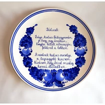 Tányér közepes  /Ø22 cm/   Dédinek