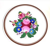 Hagyományos, bélapátfalvai mintás színes motívum