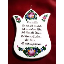 Tulipán plakett  Magyar házi áldás