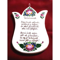 Tulipán plakett  Testvéremnek