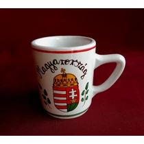 Kávés bögre emblémás 6 cl