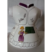 Nagy váza viseletes, tanárnéninek /17 cm/