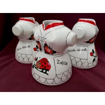 Nagy váza viseletes óvodai ballagásra /17 cm/