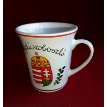 Latte bögre emblémás 2, 5 dl