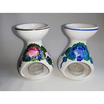 Áttört illóolaj párologtató virágmintával