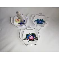 Teafiltertartó tányérka