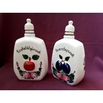 Gyümölcsös pálinkás butella egyedi feliratozással 6 dl