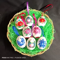 "Tyúk" kerámiatojás /5,5 cm/