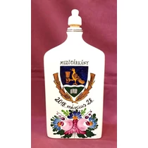 Mezőtárkány címere butellára festve