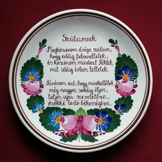 Fali tányérok  /Ø 20 cm/ "csemegés"