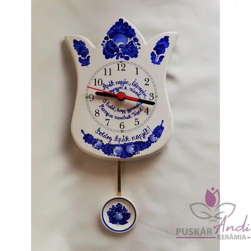 Tulipán óra Apák Napjára