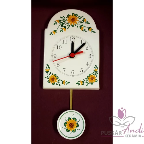 Ívelt tetejű retró ingás óra