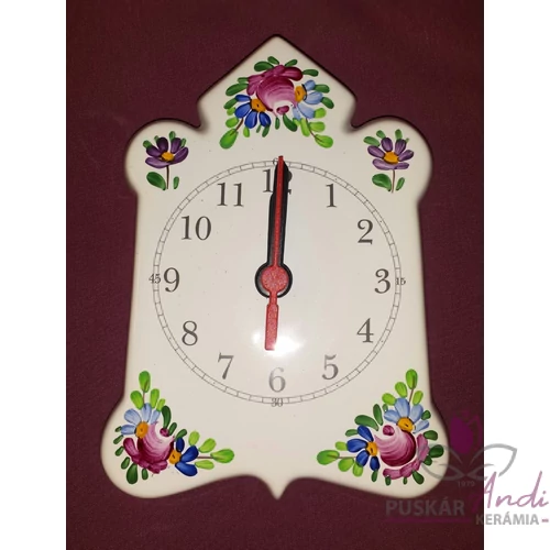 Csúcsos plakett óra   