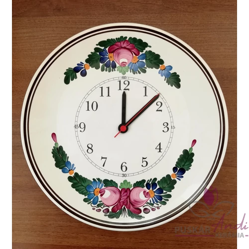 Fali tányér óra  Ø31 cm