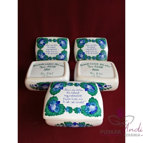 Bonbonier ballagásra idézettel