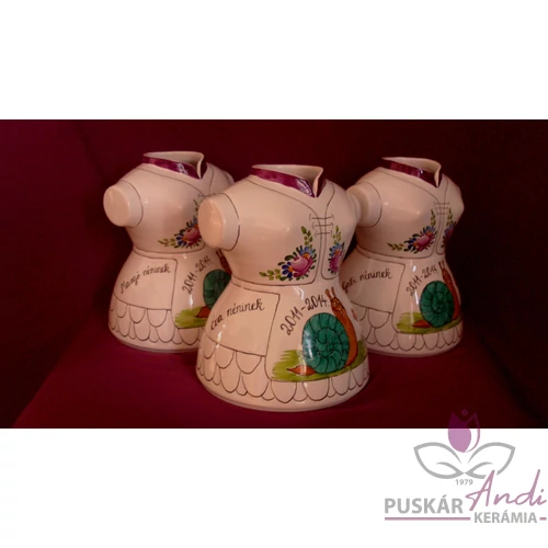 Nagy váza viseletes ovis ballagásra /17cm/