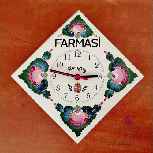 FARMASI céglogós fali óra
