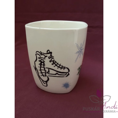 Kávés bögre 2,5 dl-es koricipős és balettcipős