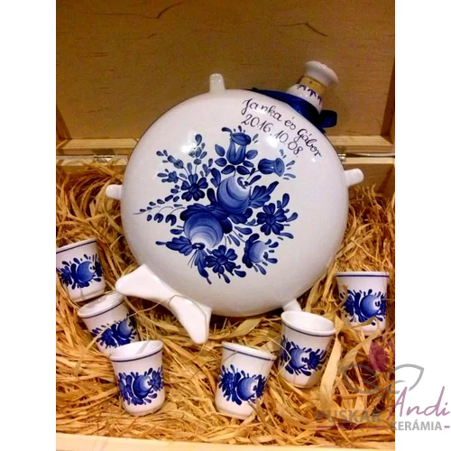 Nagy kulacs szett, Janka és Gábor nászajándéka