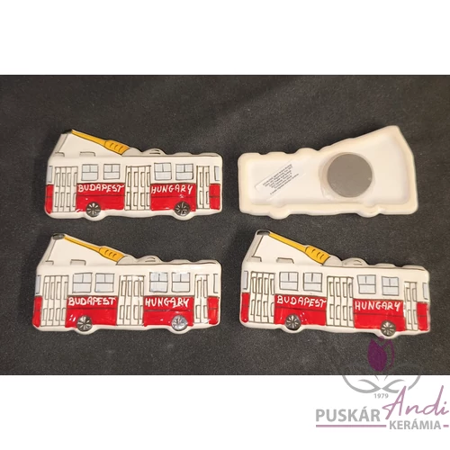 Budapesti trolibusz hűtőmágnes