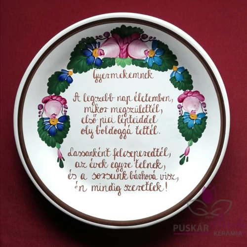 Tányér csemegés /Ø20 cm/   Gyermekemnek