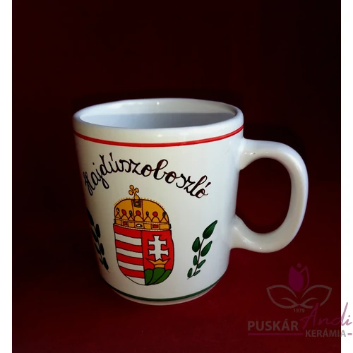 Hagyományos bögre kicsi emblémás  1,5 dl