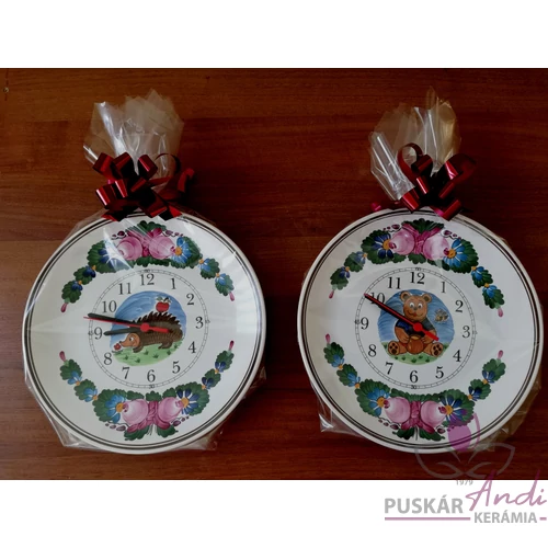 Tányér óra bölcsis ballagásra    Ø26 cm