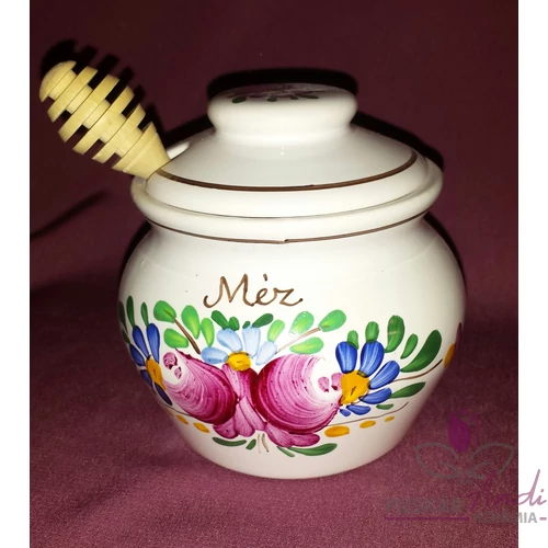 Kis méztartó csorgatóval /9 cm/