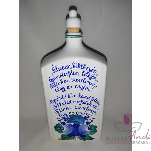 Pálinkás butella Álmaim kéklő egén 1 literes