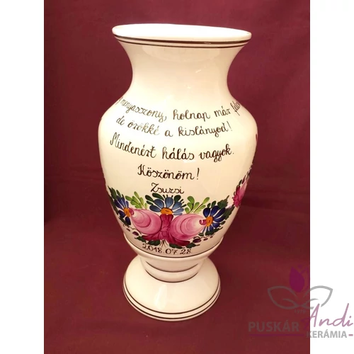 Nagy padlóváza  /34 cm/